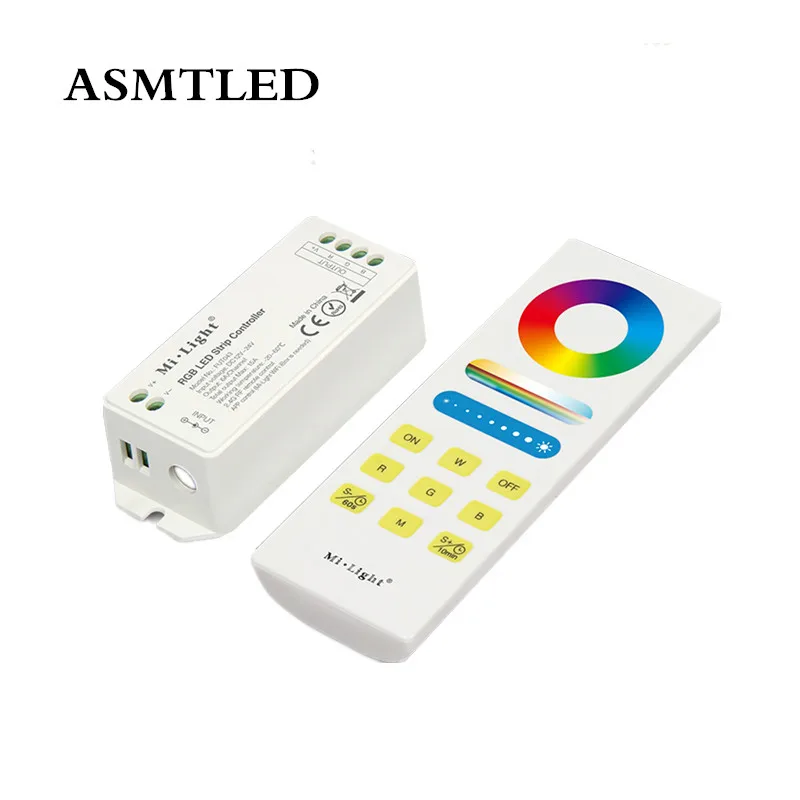 New Mi Light DC12V~24V RGB+CCT Smart LED Control System RGBW RGB+CCT 2.4G wireless RF Remote+15A Controller for led strip light
New Mi Light DC12V~24V RGB+CCT Smart LED Control System RGBW RGB+CCT 2.4G wireless RF Remote+15A Controller for led strip light