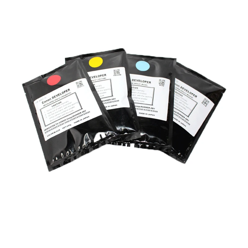 CMYK Developer for Canon iR C3320 C3325 C3330 C3520 C3525 C3530 C3020 c3320 c3325 c3330 c3520 c3525 c3530
CMYK Developer for Canon iR C3320 C3325 C3330 C3520 C3525 C3530 C3020 c3320 c3325 c3330 c3520 c3525 c3530