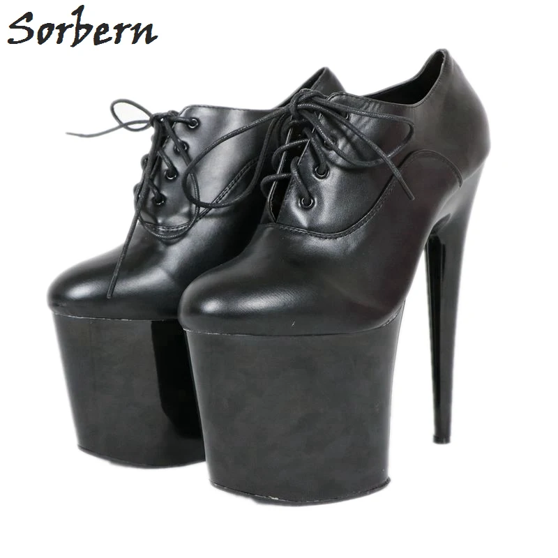 Sorbern Lace Up Woman Shoes Pump Pole Dance High Heels Exotic Dancer Shoes Round Toe Pumps Large Size High Heels Plataform Heels
Sorbern Lace Up Woman Shoes Pump Pole Dance High Heels Exotic Dancer Shoes Round Toe Pumps Large Size High Heels Plataform Heels