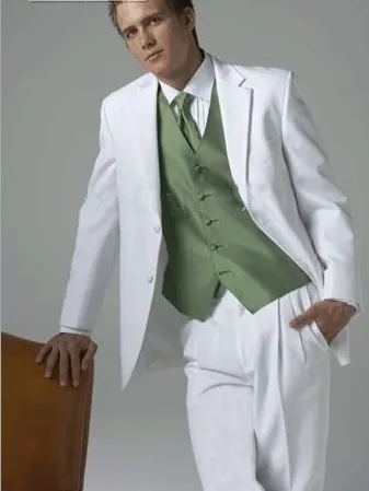 New Arrival Custom Made White Groom Mens Tuxedo Suits With Cyan Vest,Bespoke White Tuxedo,Tailored Lapel Mens Suits
New Arrival Custom Made White Groom Mens Tuxedo Suits With Cyan Vest,Bespoke White Tuxedo,Tailored Lapel Mens Suits