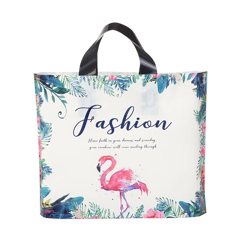 100pcs/Lot Portable Plastic Boutique Gift Bags With Handle Clothes Grocery Shopping bag Pouch Printing Colorful Shop Packing Bag
100pcs/Lot Portable Plastic Boutique Gift Bags With Handle Clothes Grocery Shopping bag Pouch Printing Colorful Shop Packing Bag