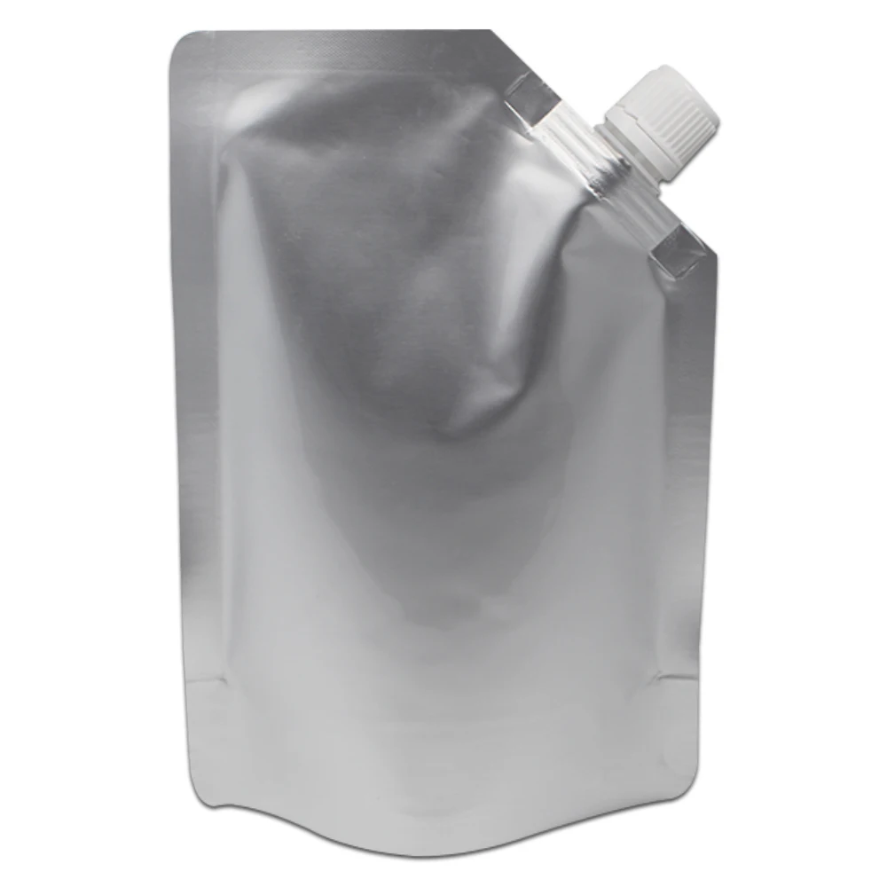 20Pcs Silver Stand Up Pure Aluminum Foil Drinking Bevel Spout Pouch Mylar Foil Beer Milk Jelly Storage Packaging Spout Bags
20Pcs Silver Stand Up Pure Aluminum Foil Drinking Bevel Spout Pouch Mylar Foil Beer Milk Jelly Storage Packaging Spout Bags