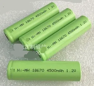 4 шт./лот 18670 1,2 В 45000 мАч Ni-MH аккумуляторная батарея никель-металлогидридная батарея
4 шт./лот 18670 1,2 В 45000 мАч Ni-MH аккумуляторная батарея никель-металлогидридная батарея