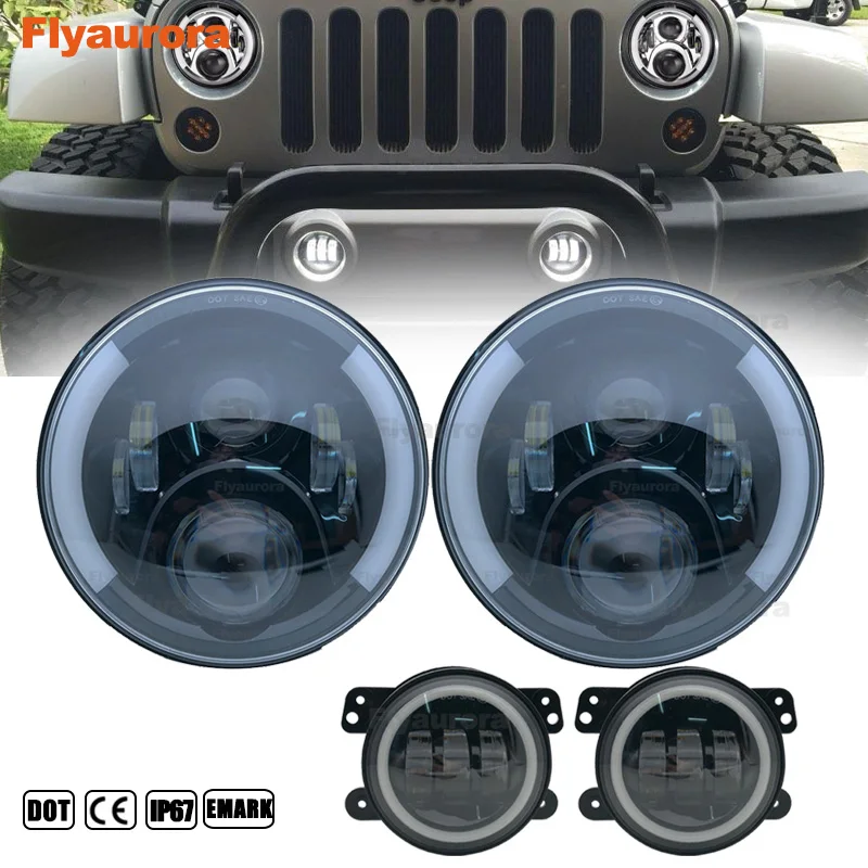 4pcs 7 inch led halo headlights+4 Inch LED Fog Light For Jeep Wrangler Off Road 4x4 suzuki samurai Lada Niva for Ford f-150
4pcs 7 inch led halo headlights+4 Inch LED Fog Light For Jeep Wrangler Off Road 4x4 suzuki samurai Lada Niva for Ford f-150
