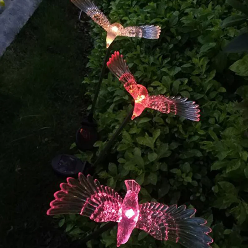 Led Solar Light For Garden Decoration With Solar LED Panel Waterproof Solar Garden Lights Bird Style Outdoor Yard Garden Lamps
Led Solar Light For Garden Decoration With Solar LED Panel Waterproof Solar Garden Lights Bird Style Outdoor Yard Garden Lamps