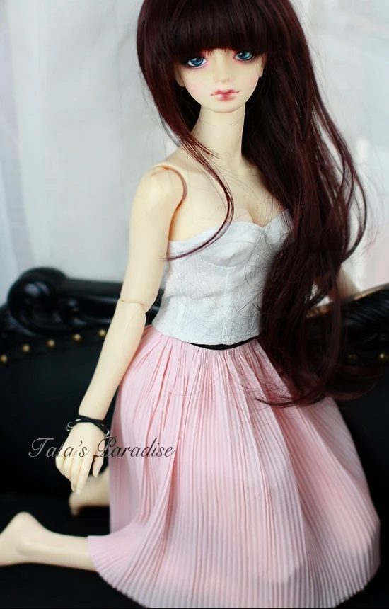 1/3 scale BJD clothes accessories pink Pleated skirt for BJD/SD doll clothing,Not included doll,shoes,wig,and other 1158
1/3 scale BJD clothes accessories pink Pleated skirt for BJD/SD doll clothing,Not included doll,shoes,wig,and other 1158