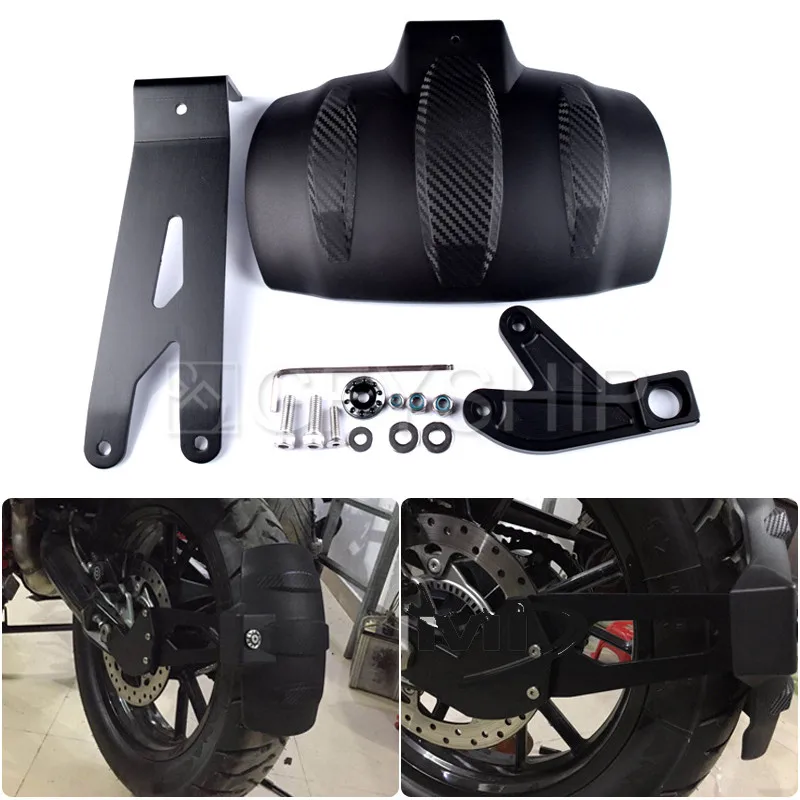 Motorcycle Rear Fender Moto Extension Mudguard Accessories Wheel Splash Guard Cover for BMW G310R G310GS G310 R GS 2016-2018
Motorcycle Rear Fender Moto Extension Mudguard Accessories Wheel Splash Guard Cover for BMW G310R G310GS G310 R GS 2016-2018