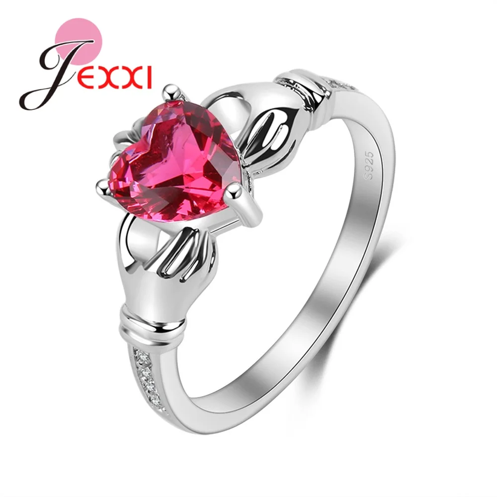 Design Women Cubic Zirconia Engagment Ring Bijoux 925 Sterling Silver Rainbow Austrian Crystal Rings For Wedding Jewelry
Design Women Cubic Zirconia Engagment Ring Bijoux 925 Sterling Silver Rainbow Austrian Crystal Rings For Wedding Jewelry