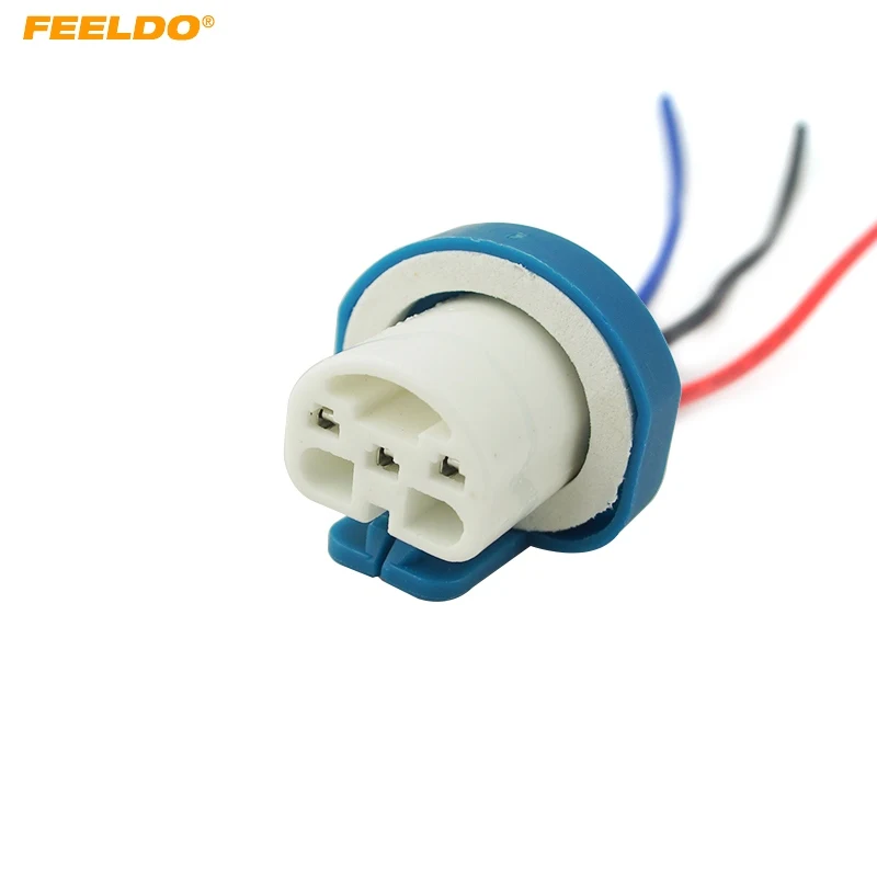 FEELDO 10Pcs 9007 Ceramic Socket Xenon Lamp Wiring Harness for Headlight 9007 Light Bulb Holder Connector Adapter #FD-5462
FEELDO 10Pcs 9007 Ceramic Socket Xenon Lamp Wiring Harness for Headlight 9007 Light Bulb Holder Connector Adapter #FD-5462