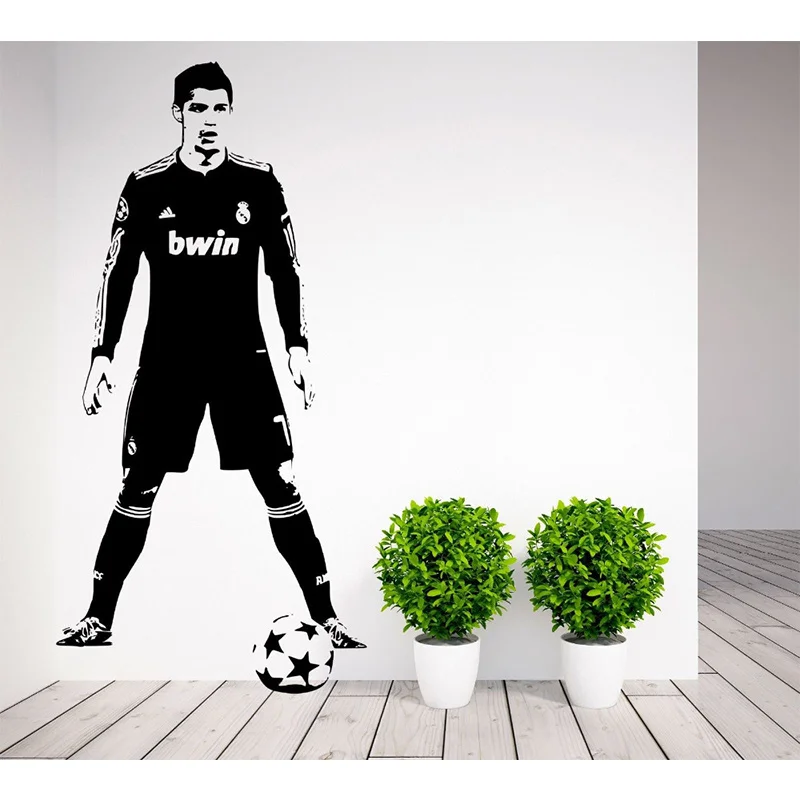 POOMOO Wall Paintings NEW Cristiano Ronaldo Real CR7 Wall Art Decal Decor Sticker Vinyl Poster 102x50cm
POOMOO Wall Paintings NEW Cristiano Ronaldo Real CR7 Wall Art Decal Decor Sticker Vinyl Poster 102x50cm