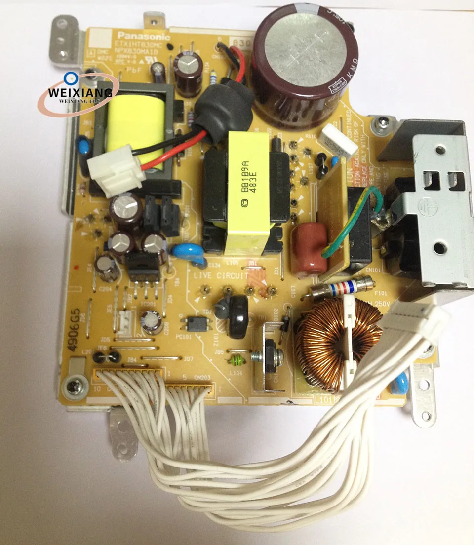 Original Projector Parts For Hitachi HCP-5150X Main Power Supply with 19 white lines
Original Projector Parts For Hitachi HCP-5150X Main Power Supply with 19 white lines