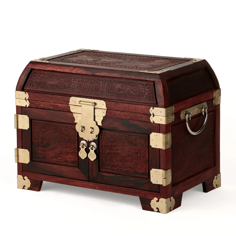 home decor Rosewood rosewood wooden jewelry box jewelry box carved wood wedding oversized box mirror with lock
home decor Rosewood rosewood wooden jewelry box jewelry box carved wood wedding oversized box mirror with lock