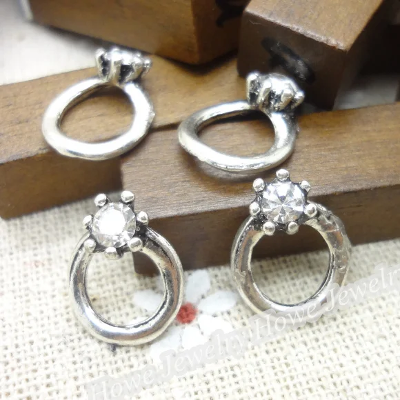 100 pcs Charms Ring Pendant Tibetan silver Zinc Alloy Fit Bracelet Necklace DIY Metal Jewelry Findings
100 pcs Charms Ring Pendant Tibetan silver Zinc Alloy Fit Bracelet Necklace DIY Metal Jewelry Findings