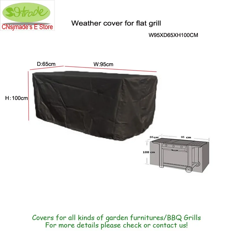 Weather Cover for Flat Grill,37.4''Lx25.6''Wx39.4''H (95x65x100cm) drawstring BBQ grill protective covers Waterproof BBQ cover
Weather Cover for Flat Grill,37.4''Lx25.6''Wx39.4''H (95x65x100cm) drawstring BBQ grill protective covers Waterproof BBQ cover
