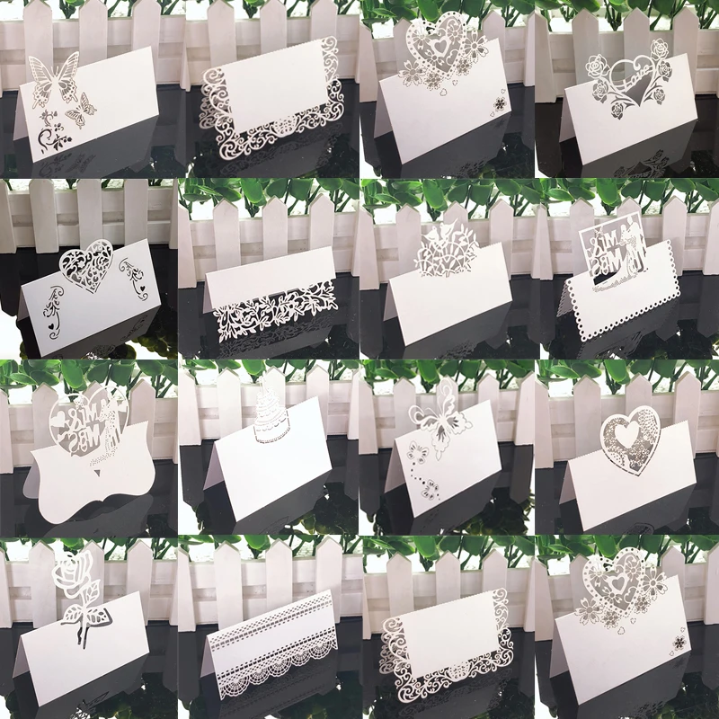 50pcs White Lace Name Place Cards Wedding Decoration Table Decor Table Name Message Greeting Card Baby Shower Party Supplies
50pcs White Lace Name Place Cards Wedding Decoration Table Decor Table Name Message Greeting Card Baby Shower Party Supplies