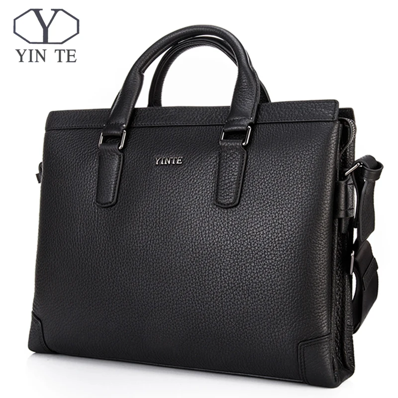 YINTE Men Messenger Bags Male Genuine Leather Men Bag Briefcase Shoulder Leather Laptop Bag Crossbody Bags Handbags Tote 8369-9A
YINTE Men Messenger Bags Male Genuine Leather Men Bag Briefcase Shoulder Leather Laptop Bag Crossbody Bags Handbags Tote 8369-9A