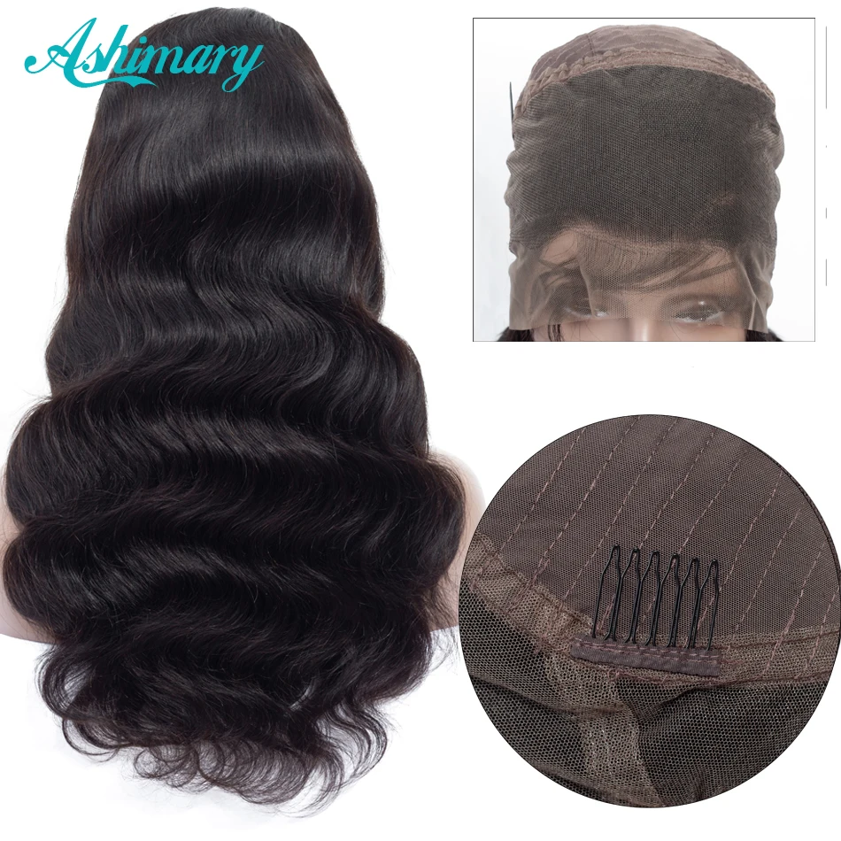 360 Lace Frontal Wig Pre Plucked with Baby Hair Body Wave Human Hair Wigs 360 Wigs for Black Women Natural Hairline Ashimary
360 Lace Frontal Wig Pre Plucked with Baby Hair Body Wave Human Hair Wigs 360 Wigs for Black Women Natural Hairline Ashimary