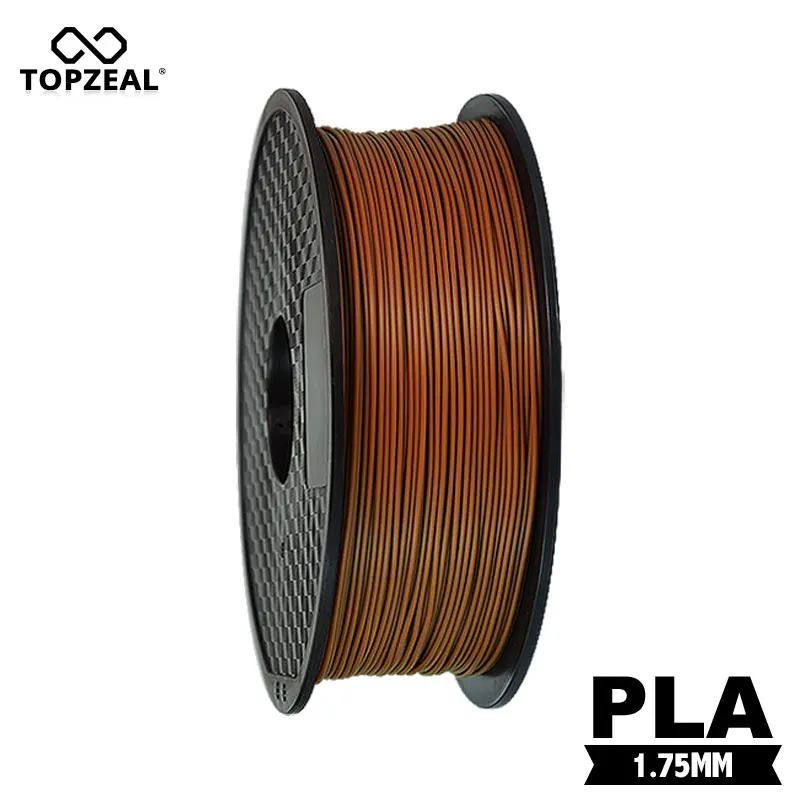 TOPZEAL Coffee Color PLA 3D Filament 1.75 1KG PLA Filament 3D Pen Plastic for 3D Printer Supplies
TOPZEAL Coffee Color PLA 3D Filament 1.75 1KG PLA Filament 3D Pen Plastic for 3D Printer Supplies