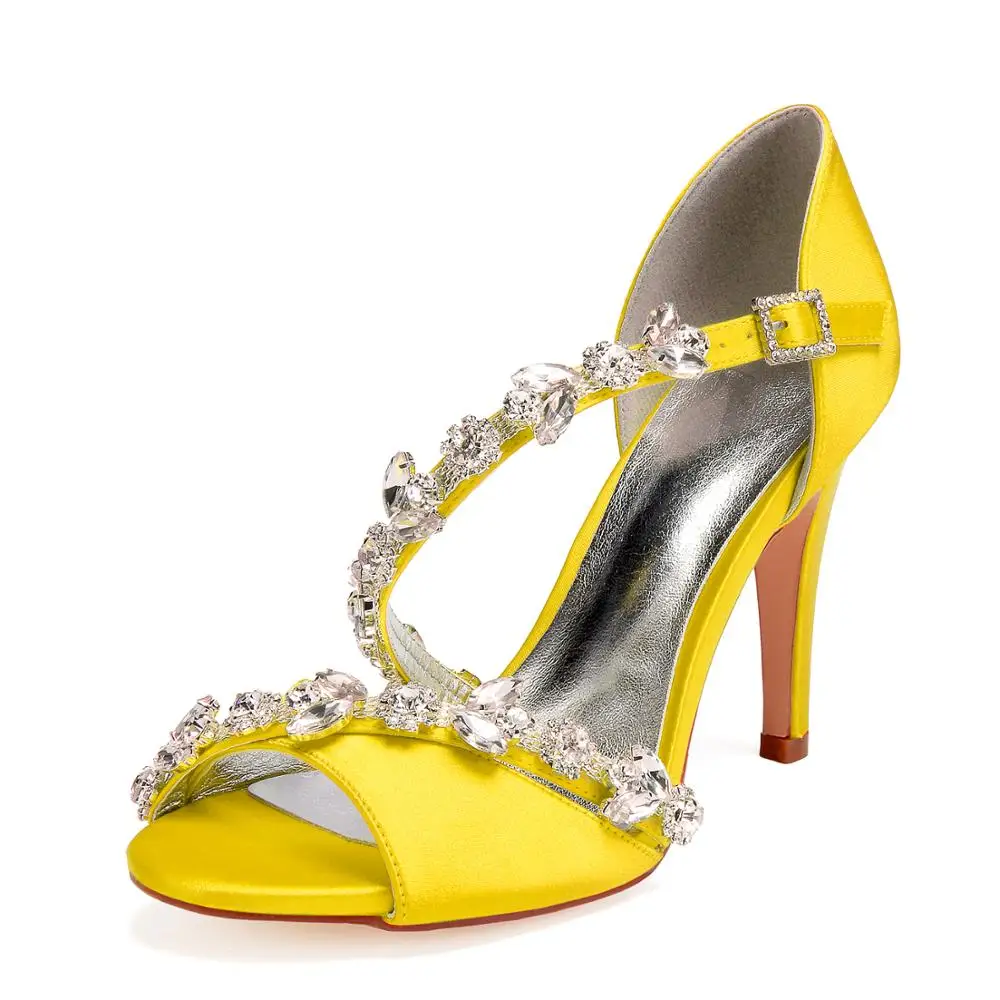 Elegant lady thin high heels satin evening dress shoes crystal sandals bridal wedding party prom night pumps color covered heel
Elegant lady thin high heels satin evening dress shoes crystal sandals bridal wedding party prom night pumps color covered heel