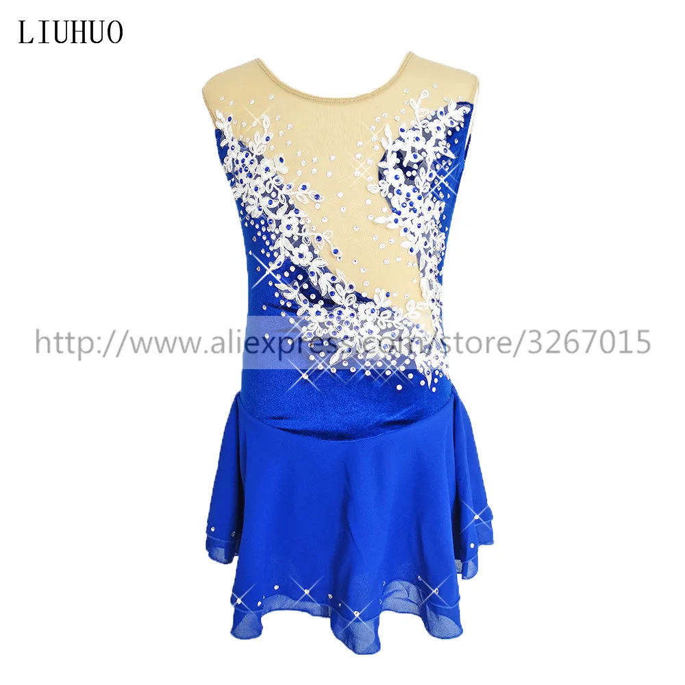LIUHUO Figure Skating Dress Women Girl Ice Performance Costume Competition Leotard Dance Ballet Blue Children Teen Sleeveless
LIUHUO Figure Skating Dress Women Girl Ice Performance Costume Competition Leotard Dance Ballet Blue Children Teen Sleeveless