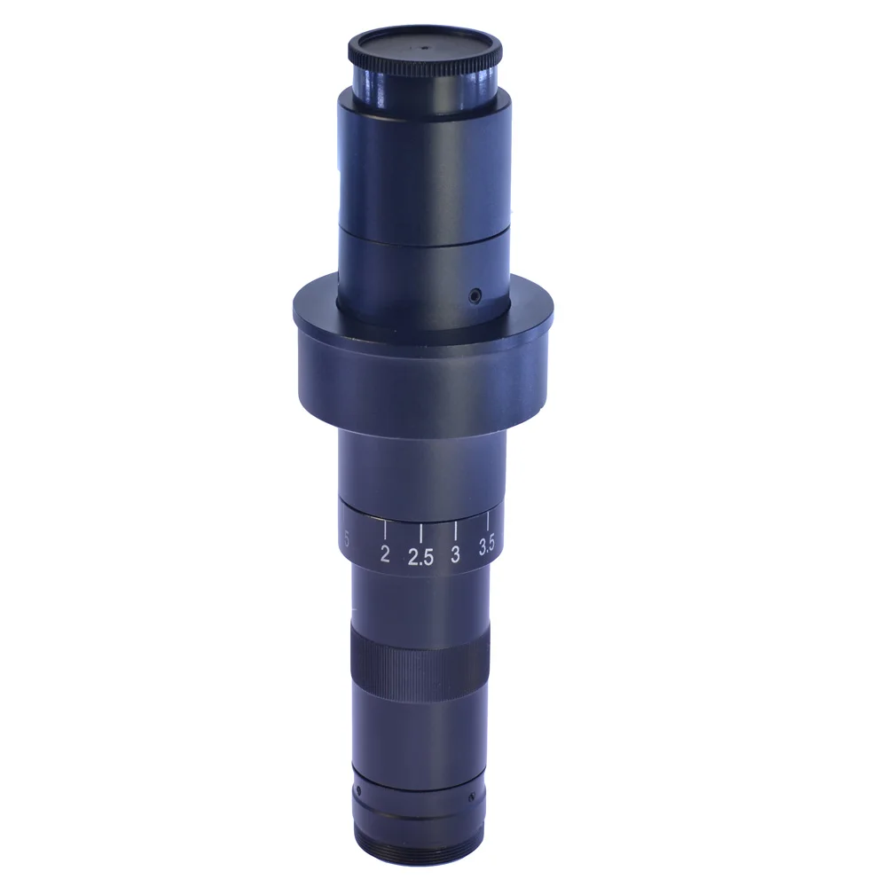 180x Continual Zoom C-mount Glass Lens Industrial Microscope Camera Lens Objective Lens 0.7X - 4.5X Zoom Stereo Microscope
180x Continual Zoom C-mount Glass Lens Industrial Microscope Camera Lens Objective Lens 0.7X - 4.5X Zoom Stereo Microscope