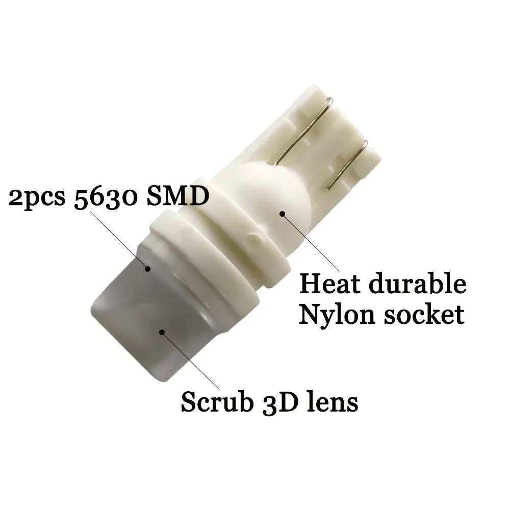 100 шт. T10 W5W 2 SMD 5630 светодиодный 7 цветов 3D автомобильный фонарь габаритный фонарь 192 501 задняя боковая лампа клин парковочный купольный фонарь автостайлинг 12 В
100 шт. T10 W5W 2 SMD 5630 светодиодный 7 цветов 3D автомобильный фонарь габаритный фонарь 192 501 задняя боковая лампа клин парковочный купольный фонарь автостайлинг 12 В