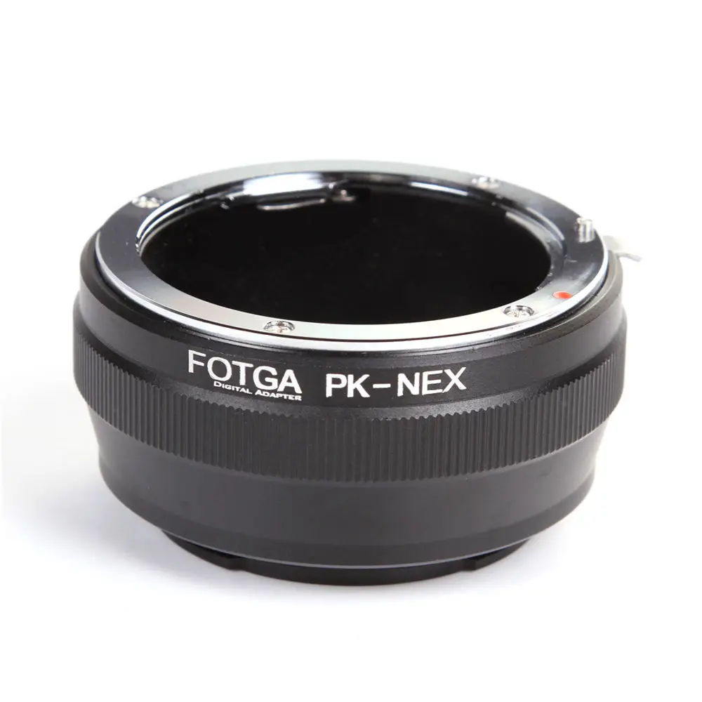 FOTGA PK-NEX Lens Adapter Ring for Pentax PK K Lens suitable for Sony E-Mount NEX5 NEX6 NEX7 A7 I II III IV A7S A7R A7SII A7SIII
FOTGA PK-NEX Lens Adapter Ring for Pentax PK K Lens suitable for Sony E-Mount NEX5 NEX6 NEX7 A7 I II III IV A7S A7R A7SII A7SIII