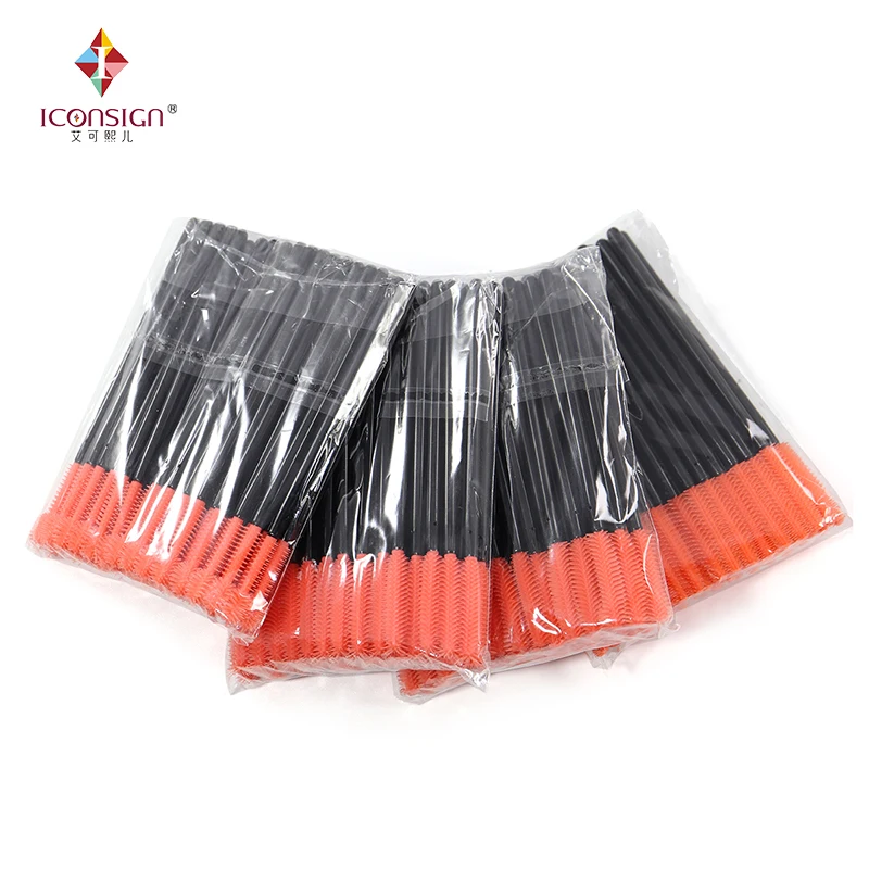 250 pcs/Bag High quality Plastic Silicone Soft makeup brushes Disposable Eyelash Extension Brush Makeup Tools length 105mm
250 pcs/Bag High quality Plastic Silicone Soft makeup brushes Disposable Eyelash Extension Brush Makeup Tools length 105mm