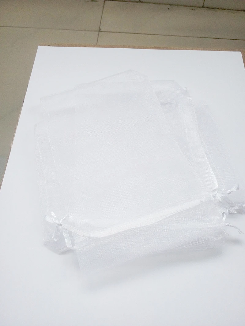 200pcs 9*12 White gift bags for jewelry/wedding/christmas/birthday Organza Bags with handles Packaging Yarn bag
200pcs 9*12 White gift bags for jewelry/wedding/christmas/birthday Organza Bags with handles Packaging Yarn bag
