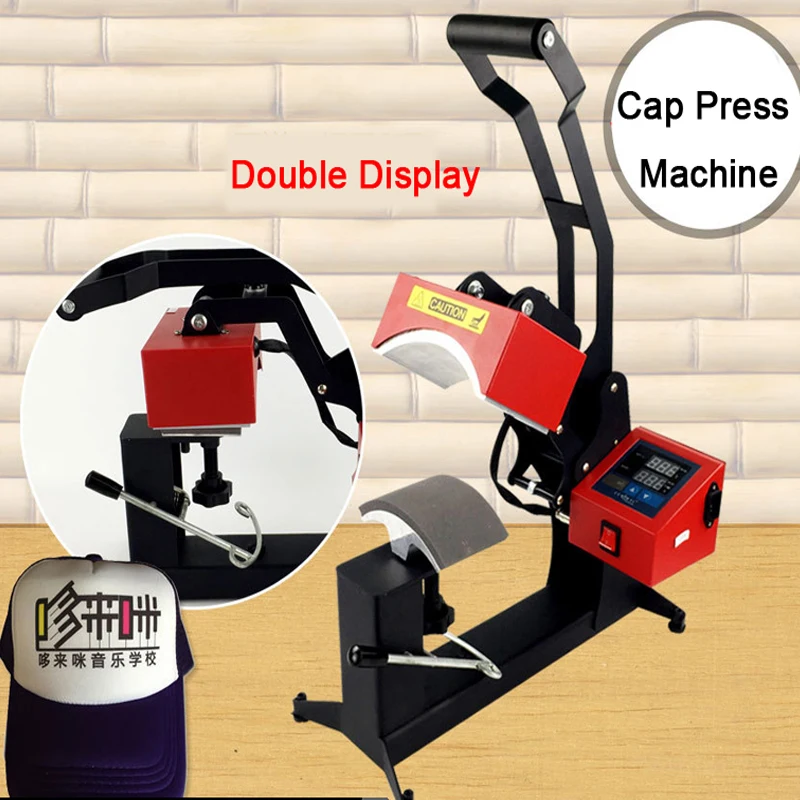 Double Display Sublimation Heat Press Machine Cap Heat Transfer DIY Printer For Printing Personalised Hat
Double Display Sublimation Heat Press Machine Cap Heat Transfer DIY Printer For Printing Personalised Hat