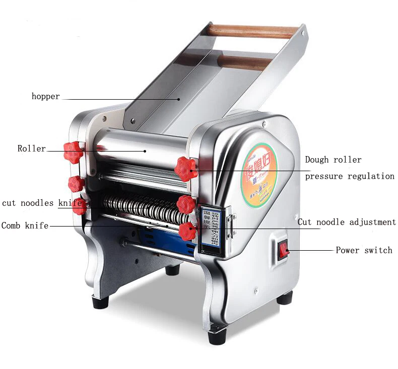 FKM-220 Automatic stainless steel household pasta machine, electric small noodles machine, multi-functional commercial
FKM-220 Automatic stainless steel household pasta machine, electric small noodles machine, multi-functional commercial