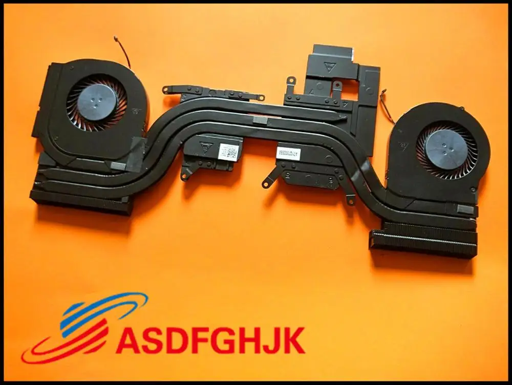 Оригинальный радиатор охлаждения вентилятора для DELL Alienware M13X R3 0MTCN7 CN-0MTCN7 MTCN7, тест в порядке
Оригинальный радиатор охлаждения вентилятора для DELL Alienware M13X R3 0MTCN7 CN-0MTCN7 MTCN7, тест в порядке