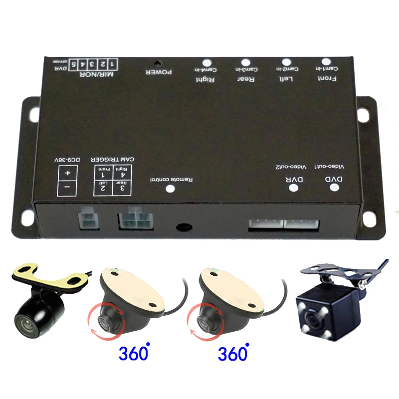 Free Shipping Car Four Cameras Image Switch Combiner Box for Left,Right,Front,Rear Parking Camera System 4 Cameras Video Control
Free Shipping Car Four Cameras Image Switch Combiner Box for Left,Right,Front,Rear Parking Camera System 4 Cameras Video Control