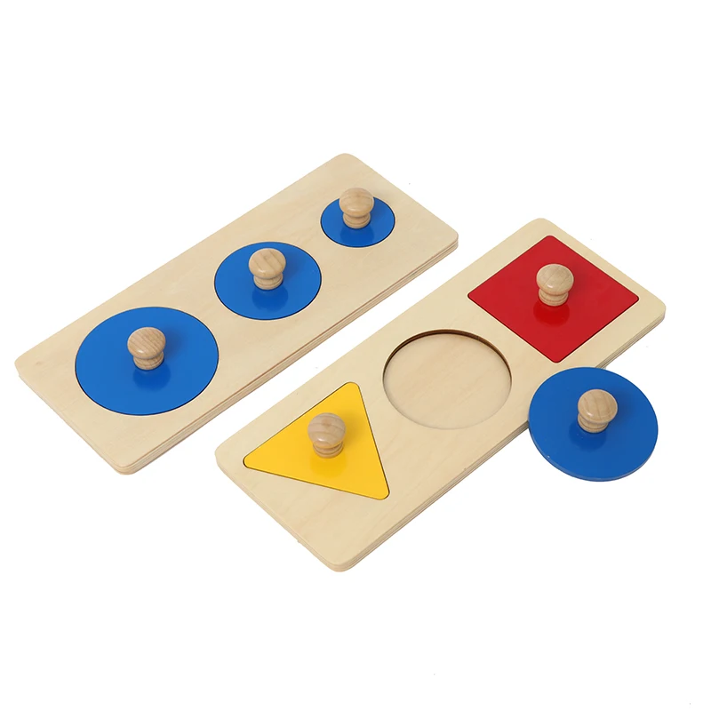 Montessori Toddler Educational Toys Wood Geometric Puzzle Shapes Cognition Game Matching Activities for Hand-Eye Coordination
Montessori Toddler Educational Toys Wood Geometric Puzzle Shapes Cognition Game Matching Activities for Hand-Eye Coordination