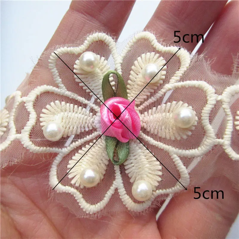1 Yard Vintage Pearl Colorful Rose Flowers Cotton Lace Trim Ribbon Fabric Handmade Embroidered DIY Wedding Dress Sewing Craft
1 Yard Vintage Pearl Colorful Rose Flowers Cotton Lace Trim Ribbon Fabric Handmade Embroidered DIY Wedding Dress Sewing Craft
