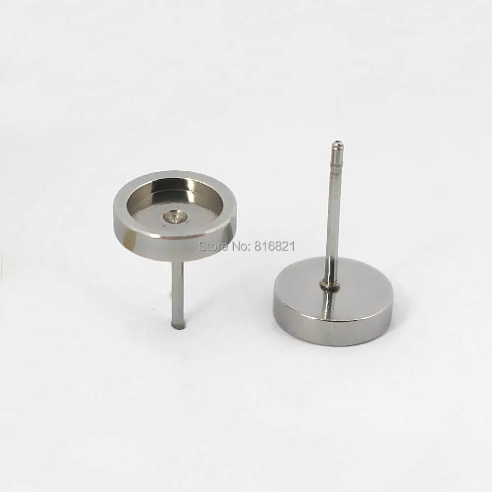Stainless Steel Cameo Cabochon Stud Earrings Findings with 6mm 8mm 10mm 12mmRound Bezel Bases Earrings post Settings DIY Crafts
Stainless Steel Cameo Cabochon Stud Earrings Findings with 6mm 8mm 10mm 12mmRound Bezel Bases Earrings post Settings DIY Crafts