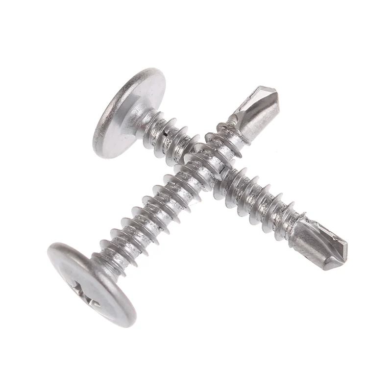 50PCS ST4.2 ST4.8 410 Stainless Steel Countersunk Head Self Drilling Screws Cross Drill Tail Screws
50PCS ST4.2 ST4.8 410 Stainless Steel Countersunk Head Self Drilling Screws Cross Drill Tail Screws