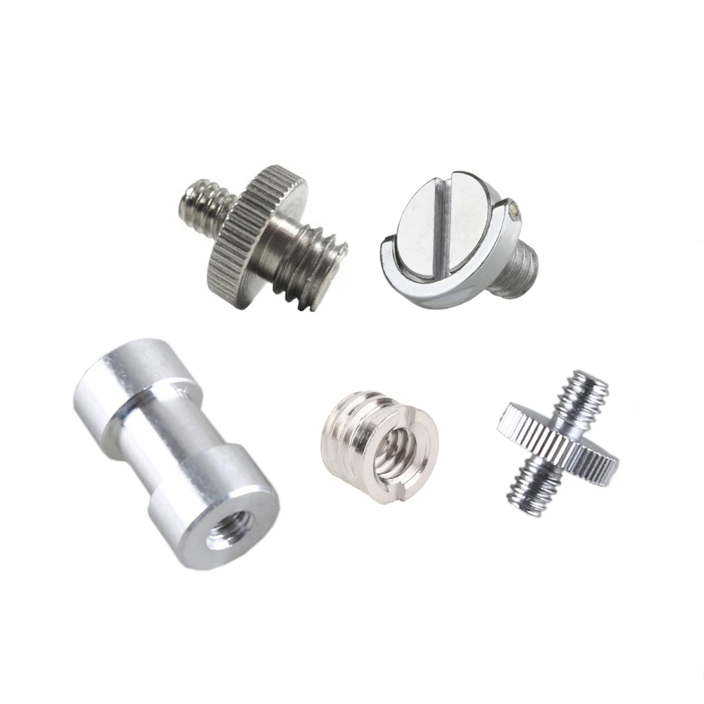 1/4" to 3/8" Thread Screw Mount Adapter Tripod Plate Screw EB mount for Camera Flash Tripod Light Stand Male to Female
1/4" to 3/8" Thread Screw Mount Adapter Tripod Plate Screw EB mount for Camera Flash Tripod Light Stand Male to Female