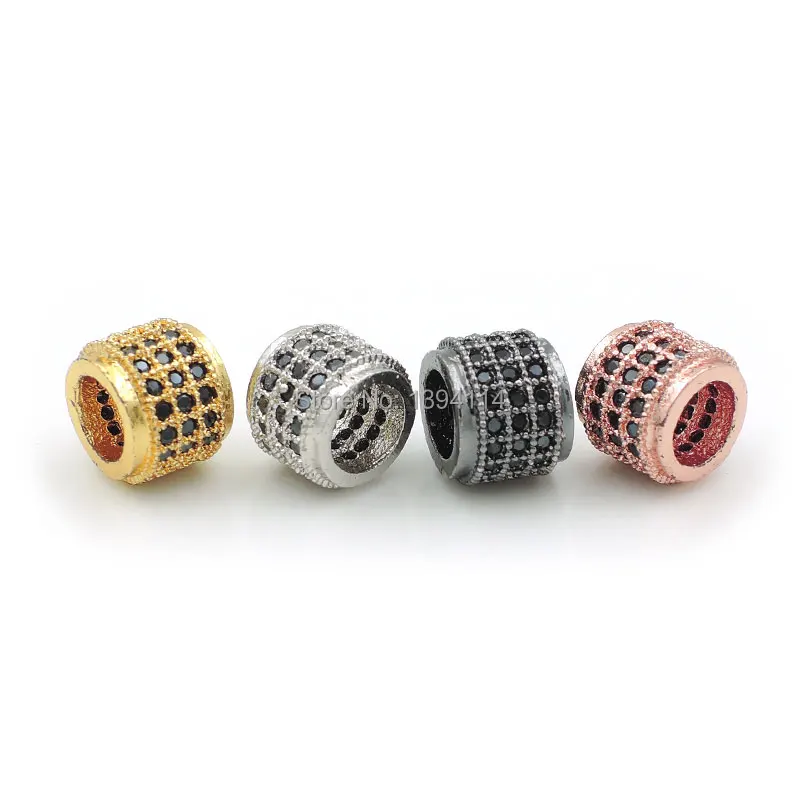 6*6*6mm Micro Pave Black CZ Tube Beads Fit For Making DIY Bracelets Or Necklaces Jewelry
6*6*6mm Micro Pave Black CZ Tube Beads Fit For Making DIY Bracelets Or Necklaces Jewelry