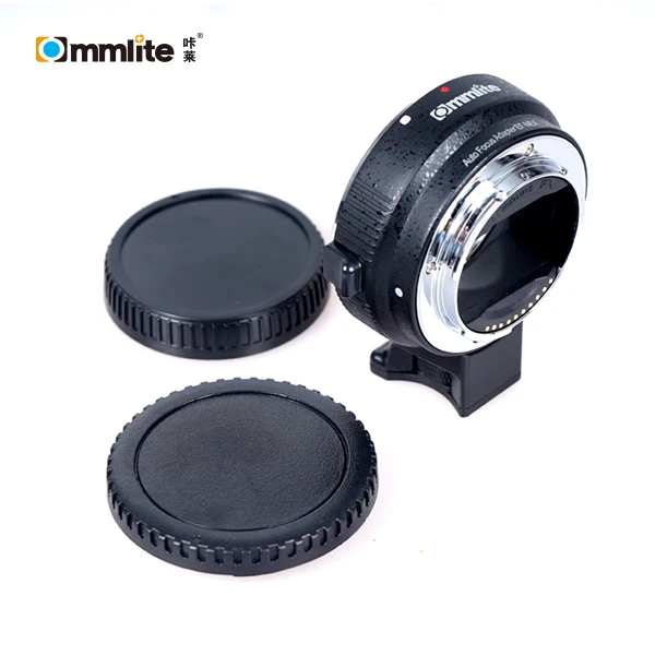 Commlite Auto-focus Mount Adapter EF-NEX for Canon EF/EF-S Lens to for Sony NEX with IS Exact Exposure
Commlite Auto-focus Mount Adapter EF-NEX for Canon EF/EF-S Lens to for Sony NEX with IS Exact Exposure