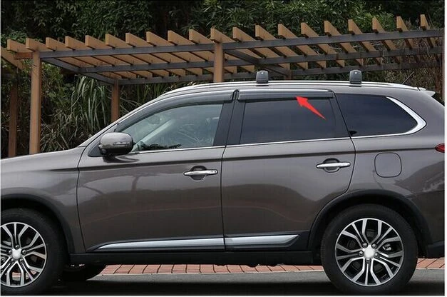 For Mitsubishi Outlander 2016 High quality PMMA Sun visor Rain Deflector Shield ventilation rain gear Car styling
For Mitsubishi Outlander 2016 High quality PMMA Sun visor Rain Deflector Shield ventilation rain gear Car styling