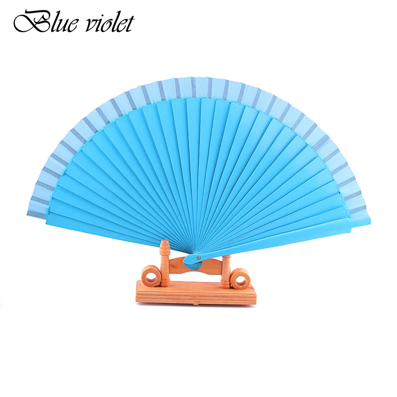Sky Blue Spanish Dance Performance Wooden Fans Old-Fashioned Wedding Clothing Accessories Folding Fan For Hand-Painted 47
Sky Blue Spanish Dance Performance Wooden Fans Old-Fashioned Wedding Clothing Accessories Folding Fan For Hand-Painted 47