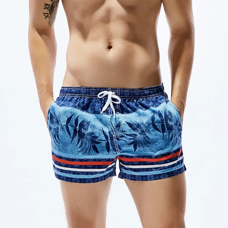 Newest Men's Board Shorts Loose Swim Shorts Swimwear Leaves Printed Quick Dry Surfing Shorts Low Waist Swimsuit Beachwear
Newest Men's Board Shorts Loose Swim Shorts Swimwear Leaves Printed Quick Dry Surfing Shorts Low Waist Swimsuit Beachwear