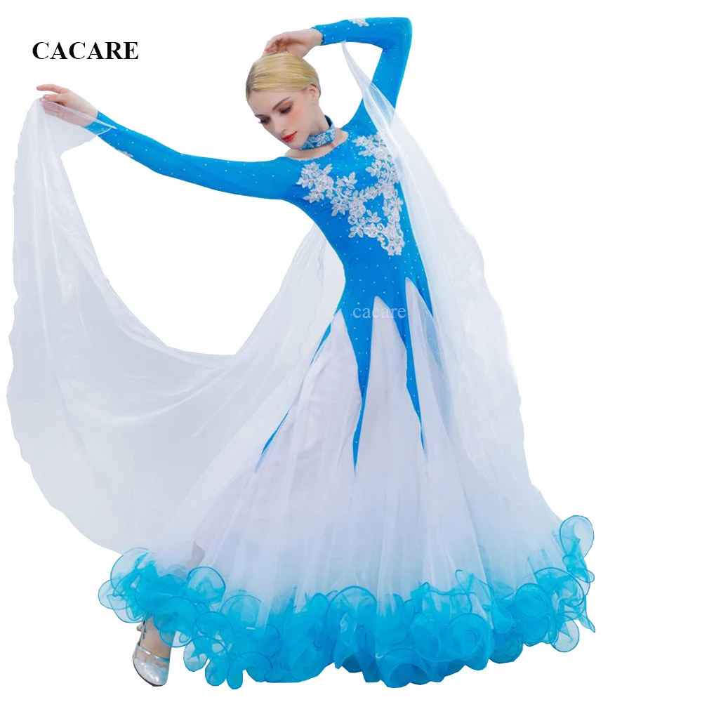 Ballroom Waltz Dresses Dance Competition Dresses Ballroom Dress Standard Customized Size D0453 Long Sleeve 10 Colors Big Hem
Ballroom Waltz Dresses Dance Competition Dresses Ballroom Dress Standard Customized Size D0453 Long Sleeve 10 Colors Big Hem
