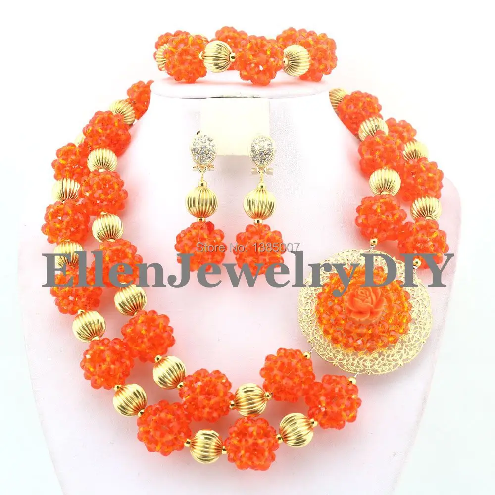 Nigerian Wedding African Beads Crystal Jewelry Set African Beads Jewelry Sets W8050
Nigerian Wedding African Beads Crystal Jewelry Set African Beads Jewelry Sets W8050