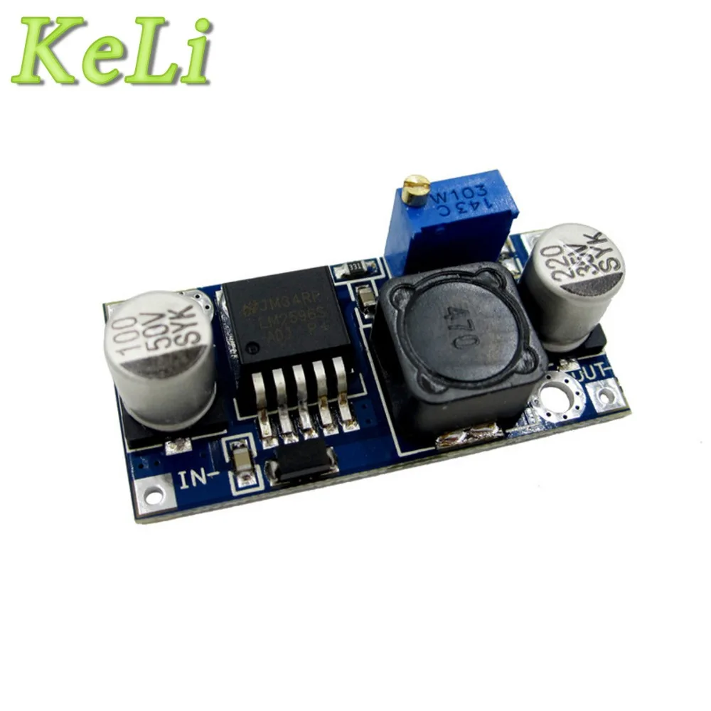 50pcs/lot LM2596S LM2596 DC-DC Step-down module 5V/12V/24V adjustable Voltage regulator 3A(blue)
50pcs/lot LM2596S LM2596 DC-DC Step-down module 5V/12V/24V adjustable Voltage regulator 3A(blue)