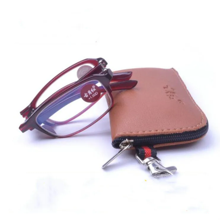 New Black Brown TR90 Anti-blue Folding Reading Glasses With Leather Case Foldable Reading Eyeglasses L3
New Black Brown TR90 Anti-blue Folding Reading Glasses With Leather Case Foldable Reading Eyeglasses L3