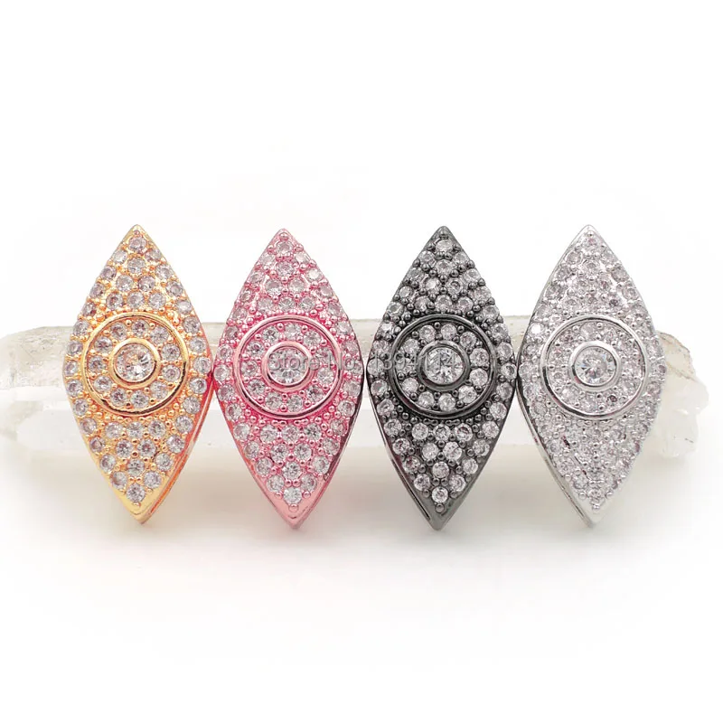 21*10*5mm Micro Pave Clear CZ Chakra Relief Flat Eye Beads Fit For Making DIY Bracelets Or Necklaces Jewelry
21*10*5mm Micro Pave Clear CZ Chakra Relief Flat Eye Beads Fit For Making DIY Bracelets Or Necklaces Jewelry