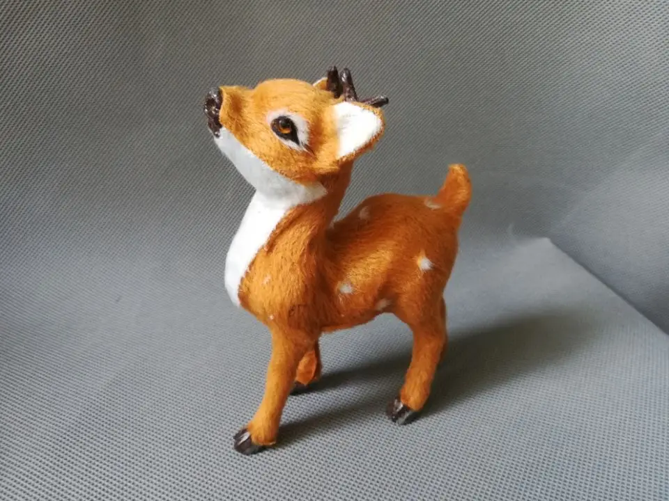 Baby Deer Model Simulation Plush Toy 14x10cm Home Decoration Gift Soft Plastic Fur Design for Kids
Baby Deer Model Simulation Plush Toy 14x10cm Home Decoration Gift Soft Plastic Fur Design for Kids