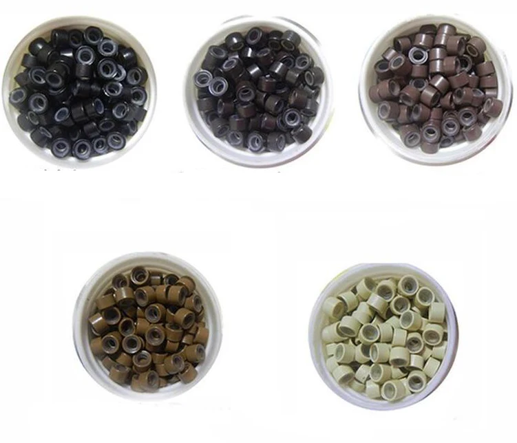 Mini Feather Hair Ring Beads Extensions Silicone Micro Beads Link 1000 pieces per bottle
Mini Feather Hair Ring Beads Extensions Silicone Micro Beads Link 1000 pieces per bottle